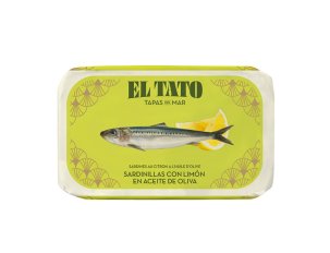 petites sardines à l'huile d'olive et au citron tapas