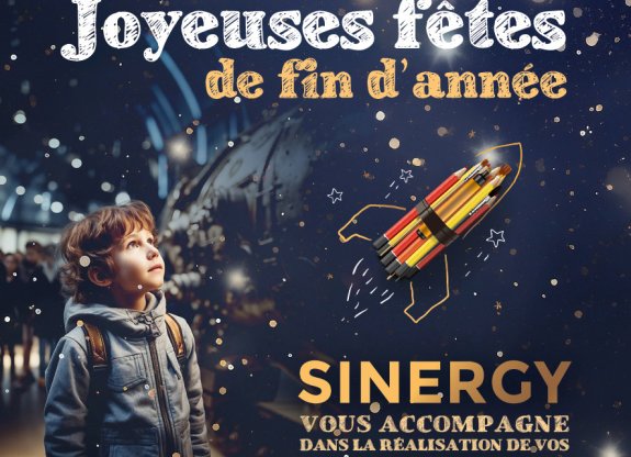 Joyeuses fêtes de fin d'année être bonne année 2024 !