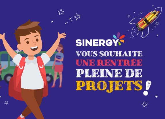 Sinergy vous souhaite une rentrée pleine de projets !