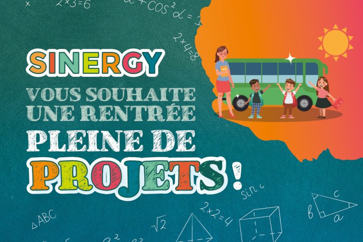 Sinergy vous souhaite une rentrée pleine de projets !