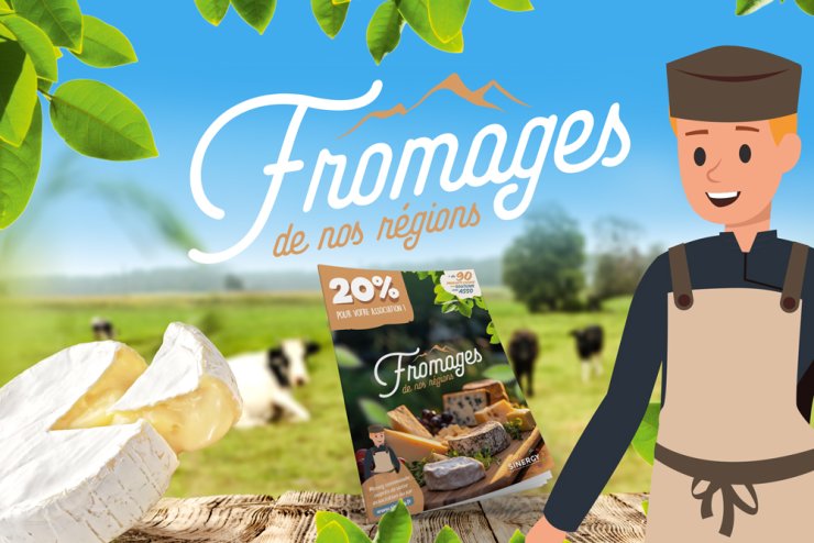 vente de fromages écoles, associations