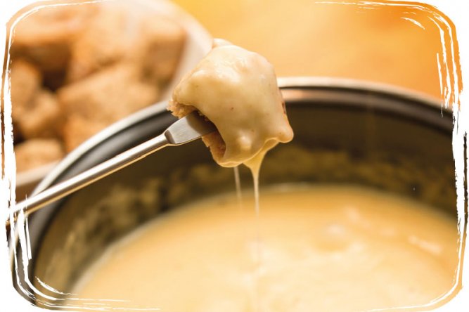 Fondue de Savoie au Vin Blanc