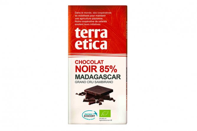 Tablette Chocolat Noir Bio 85% Madagascar