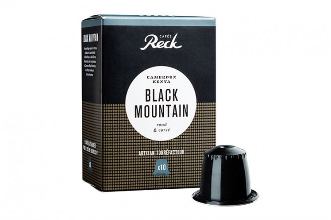 Capsules de Café Black mountain