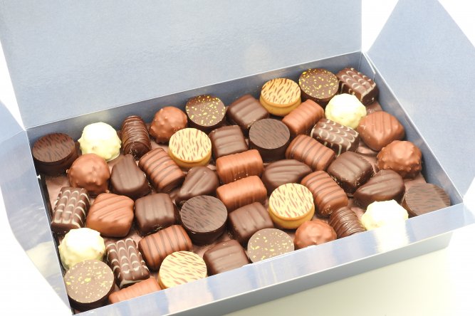 Ballotin Classique. Assortiment de 92 chocolats.