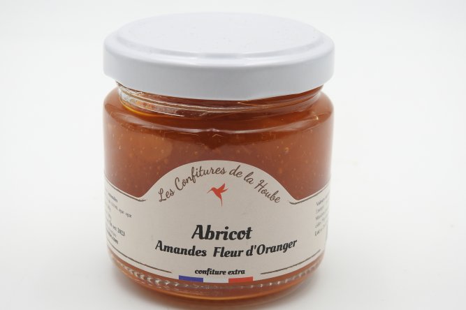 Confiture d&#039;Abricots, Fleur d&#039;Oranger et Amandes