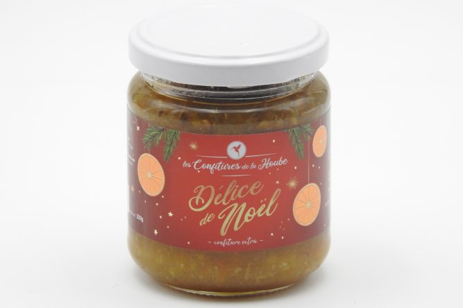 Confiture de Noël (Oranges, Raisins Secs, Noix et Epices de Noel)