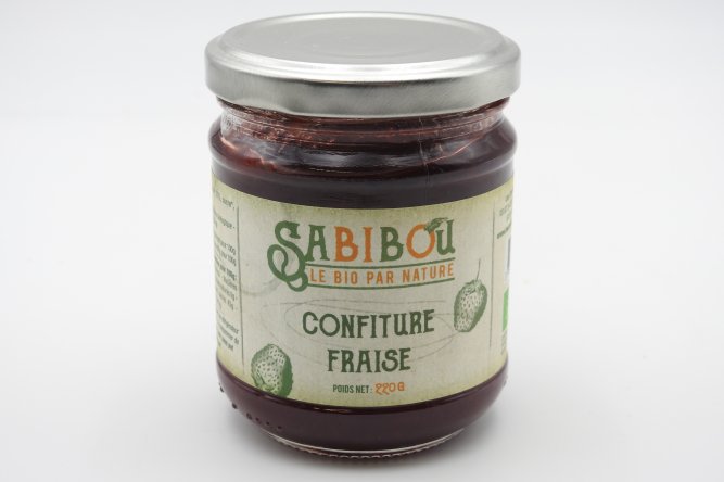 Confiture de Fraises Bio