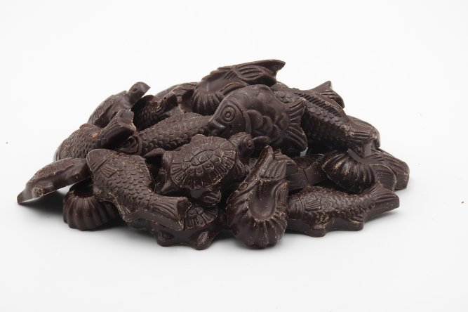 Friture de Pâques chocolat noir