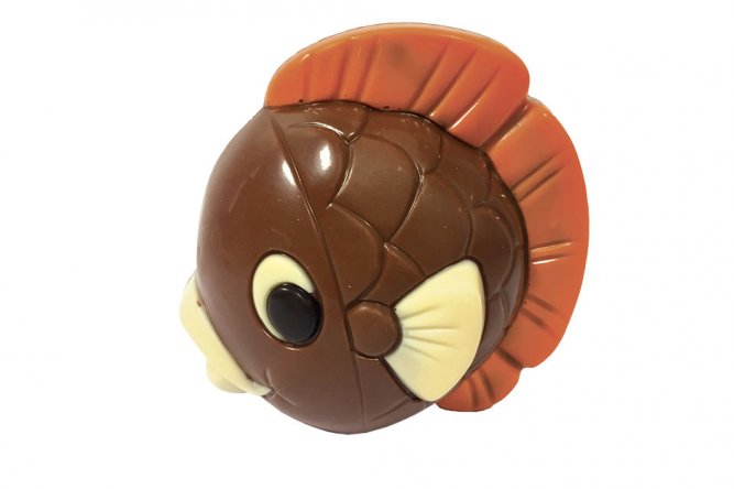 Poisson Clown chocolat lait