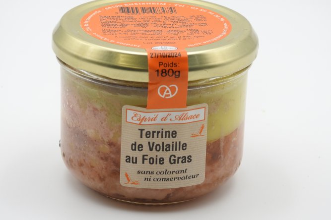 Terrine Volaille et Foie Gras