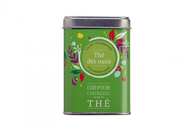 Thé des Oasis Boîte Métallique