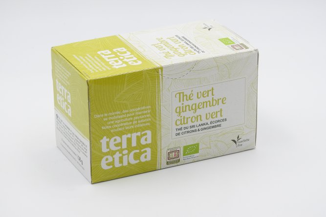 Thé Vert Bio Gingembre Citron