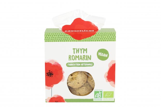 Biscuits Bio Thym et Romarin