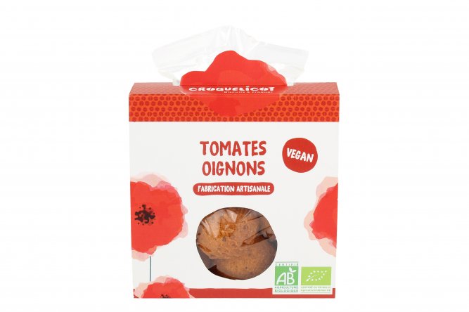 Biscuits bio Tomates et Oignons