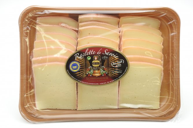 Raclette au Lait Cru IGP Tranchée