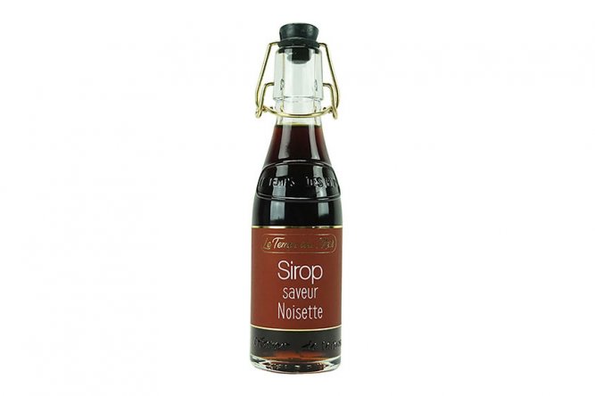 Sirop saveur Noisette  Sinergy le partenaire de votre association