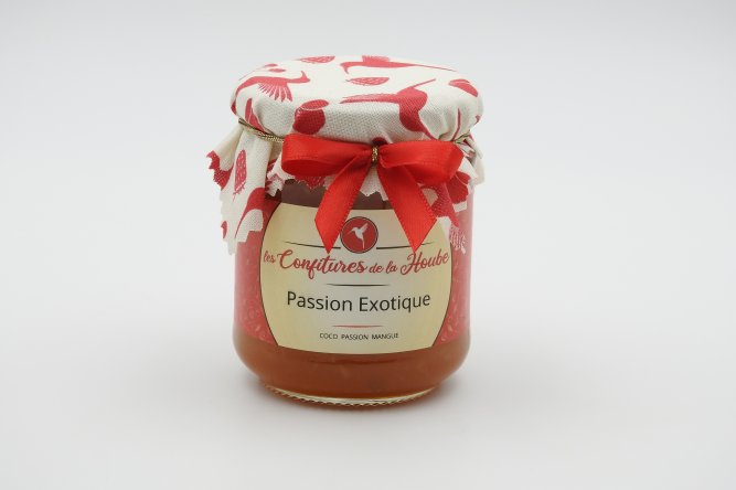 Confiture Fruits de la Passion, Mangue, Coco