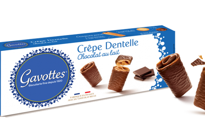 Crêpes Dentelles au Chocolat au Lait