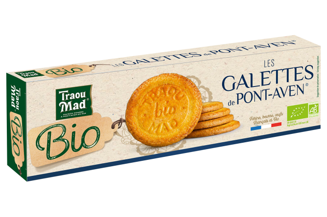 Galettes de Pont Aven BIO rupture producteur remplacé par coffret ronde bretonne 245g