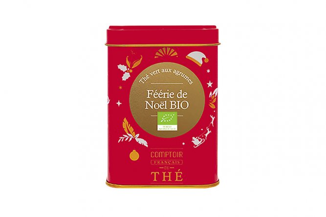 Coffret de thé bio - féérie de noël