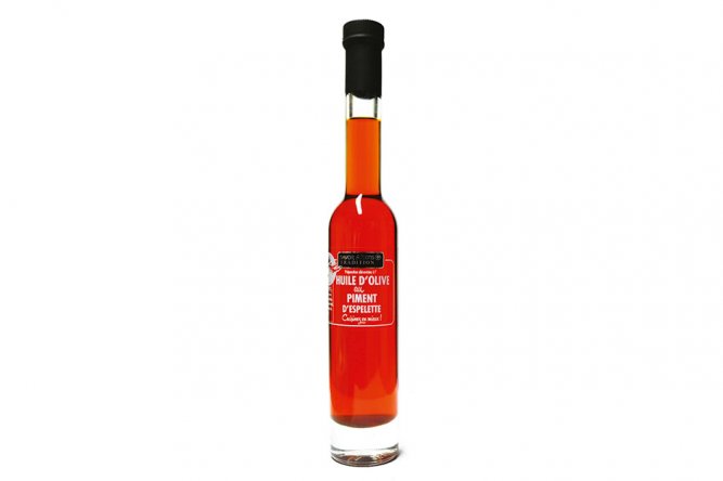 Huile d'Olive au Piment d'Espelette