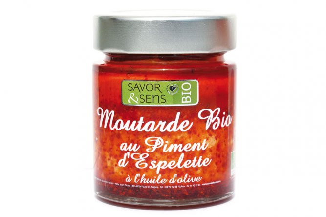 Moutarde au Piment d&#039;Espelette