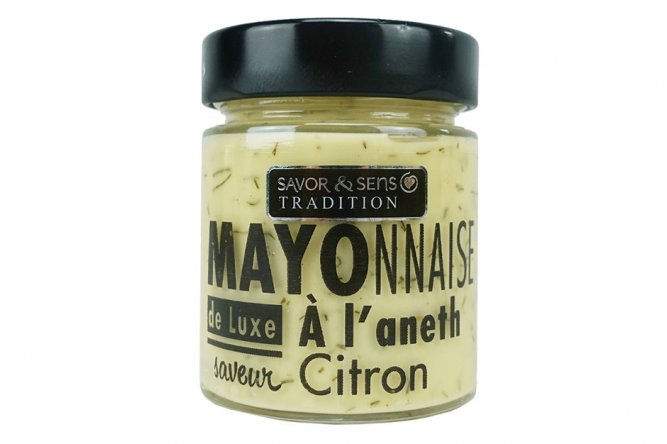 Mayonnaise Aneth et Citron rupture producteur remplacée par mayonnaise olives noires et romarin