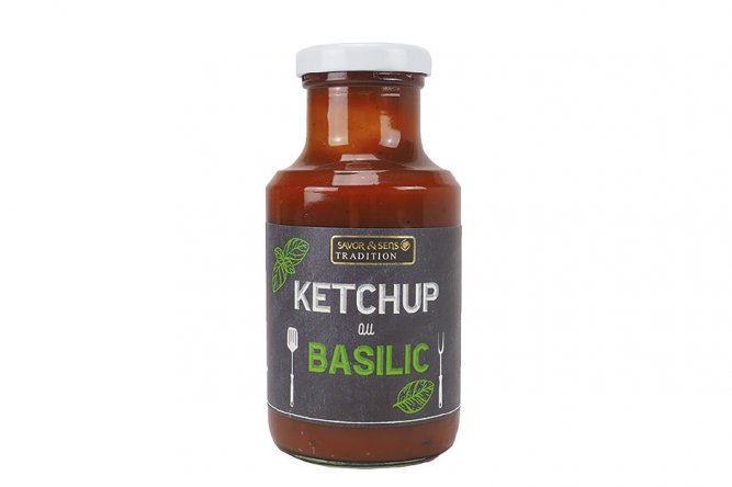 Ketchup au Basilic