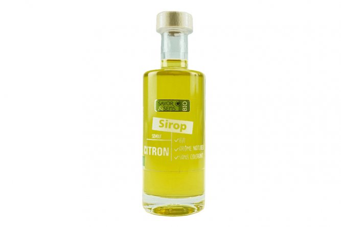 Sirop saveur Citron