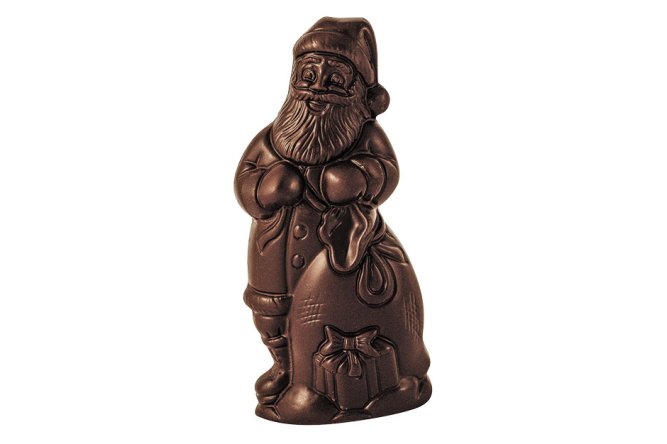 Père Noel Marcheur au Chocolat Noir  Sinergy le partenaire de votre  association