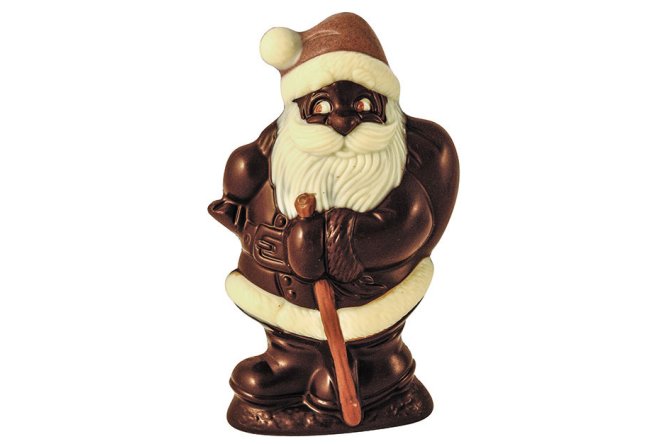 Père Noel Marcheur au Chocolat Noir