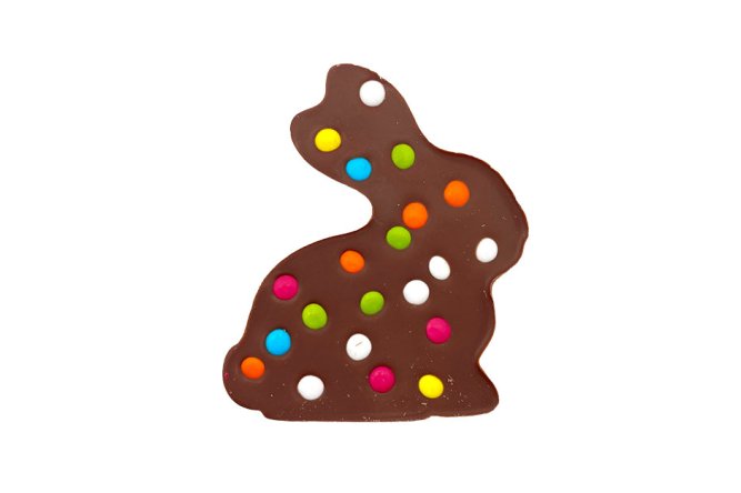 Tablette Lapin Chocolat Lait Confettis