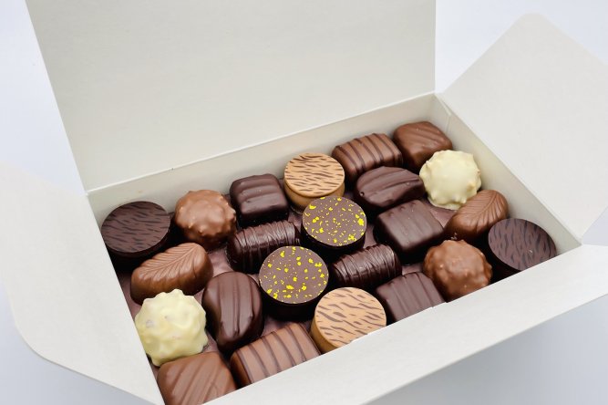 Ballotin Classique. Assortiment de 46 chocolats.