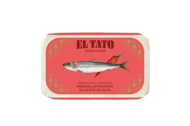 Petites sardines à l&#039;huile d&#039;olive et au piment