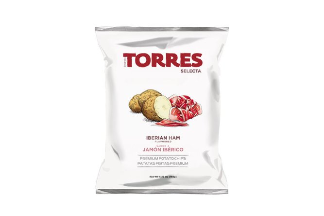 Chips gastronomiques saveur jambon ibérique