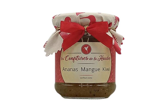 Confiture mangue ananas kiwi