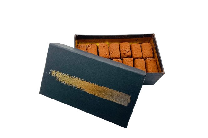 Coffret de pralinés caramel à l&#039;ancienne