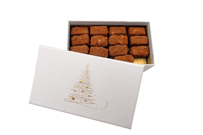 Coffret de pralinés caramel à l'ancienne