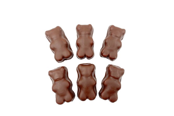 Oursons guimauve chocolat lait