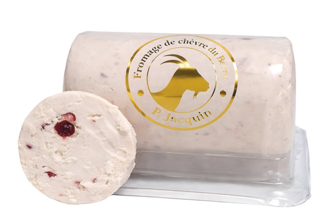 Buchette chèvre frais cranberry