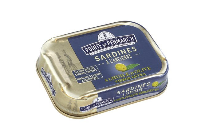 Sardines à l'ancienne à l'huile d'olive vierge extra