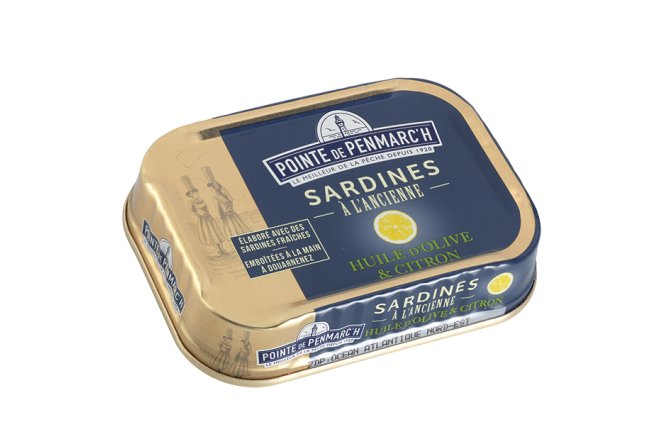 Sardines à l'ancienne huile d'olive et citron