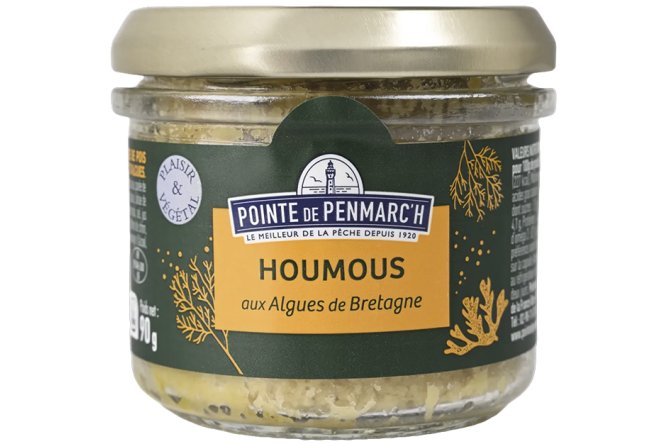 Houmous aux algues de Bretagne