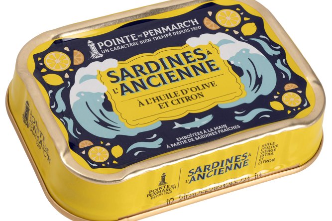 Sardines à l'ancienne huile d'olive et citron