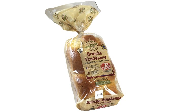 Brioche vendéenne Label rouge