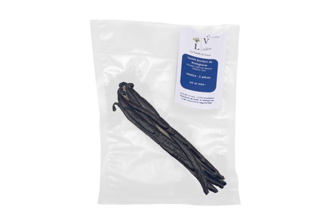 Vanille Madagascar sachet de 5 gousses