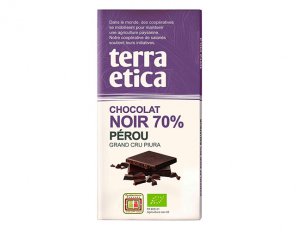 tablette chocolat bio perou 70% terra etica