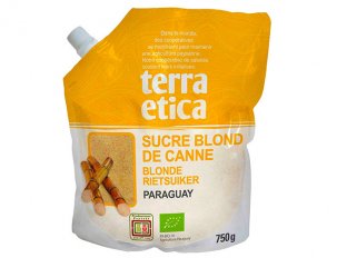 photo sucre blond de canne bio terra ética