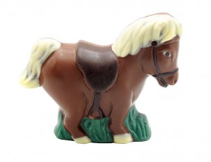 moulage chocolat au lait cheval